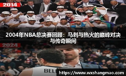2004年NBA总决赛回顾：马刺与热火的巅峰对决与传奇瞬间